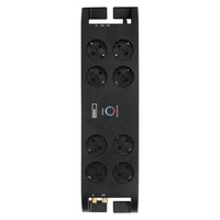 prelungitor electric cu protectie la supratensiune 3 metri 8 prize  1 rj45  1rj11  priza tv imagen 39_0_
0