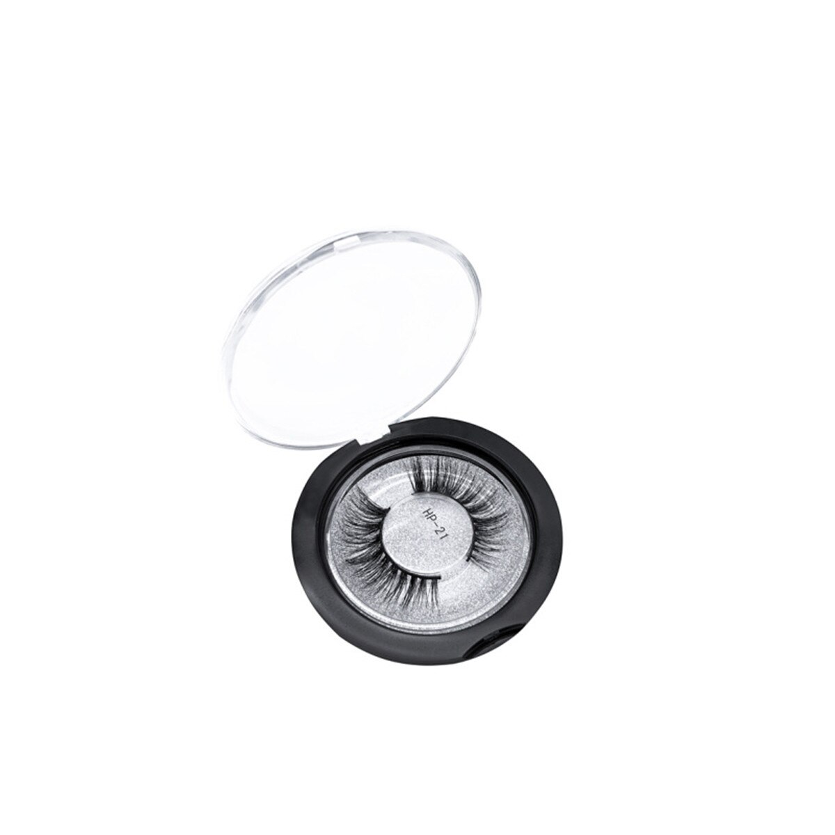 Gene false 3D Moonbasa Nails, HP-21, Hipoalergenice, Negru