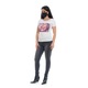 Masca de protectie fata din bumbac cu densitate mare, 2 straturi, Dress To Impress, neagra