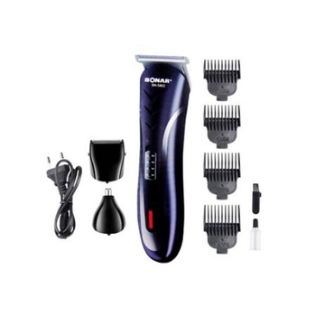 Aparat de tuns profesional 3 in 1, Sonar SN-5802, portabil, cu acumulatori, negru Aparat de tuns profesional 3 in 1, Sonar SN-5802, portabil, cu acumulatori, negru