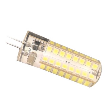 Bec LED G4 ,7W, 220V, Lumina alb cald ,silicon