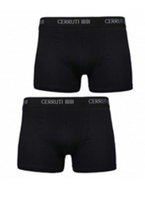 Set Cerruti, Bumbac, Negru mat