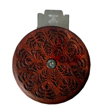 Cutit Paine Patiserie pentru Crestat Aluat si Foietaj, Produse Fainoase cu Maia, UFO Bread Lame, cu Maner de Lemn, Cristina Bucur,Culoare Maro Cutit Paine Patiserie pentru Crestat Aluat si Foietaj, Produse Fainoase cu Maia, UFO Bread Lame, cu Maner de Lemn, Cristina Bucur,Culoare Maro