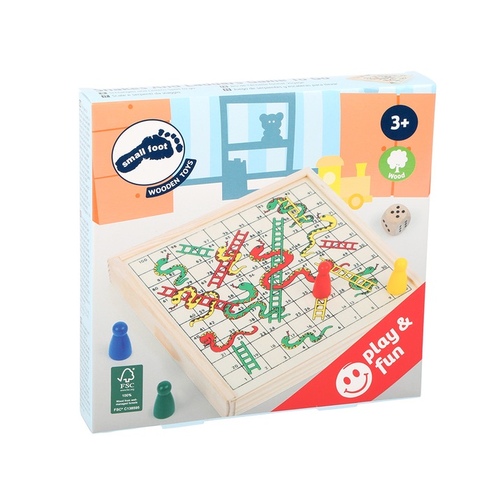 Игра Small Foot, Змии и Стълби