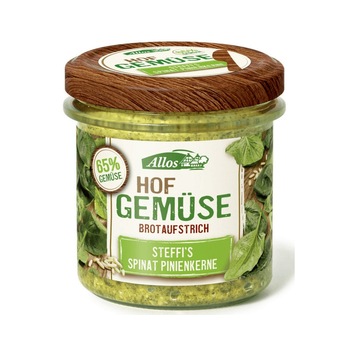 Crema tartinabila Eco, vegan cu spanac 135 g Crema tartinabila Eco, vegan cu spanac 135 g