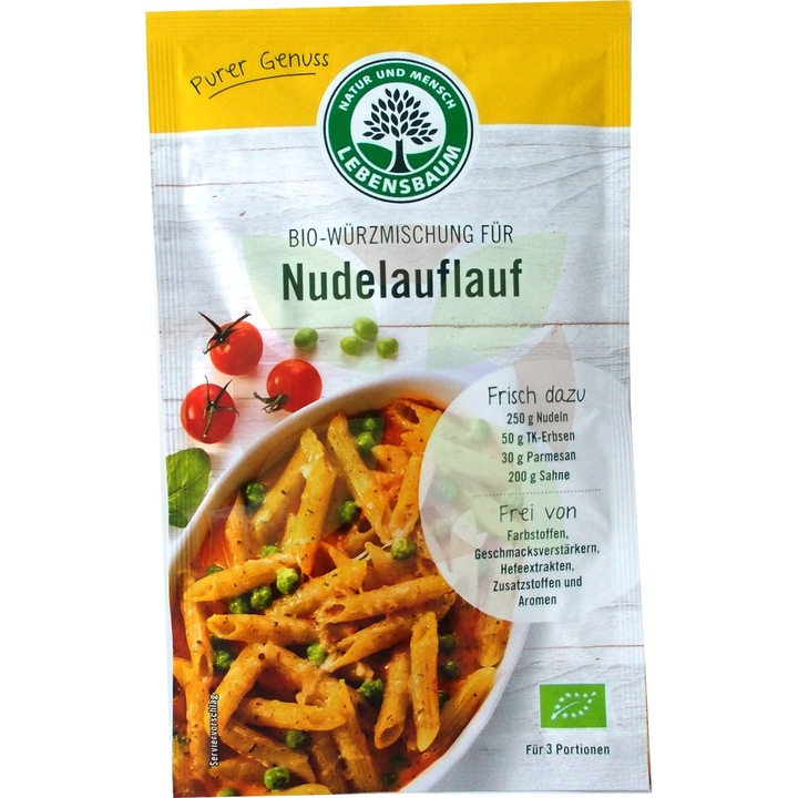 Amestec BIO de condimente pentru paste, Lebensbaum 40 g