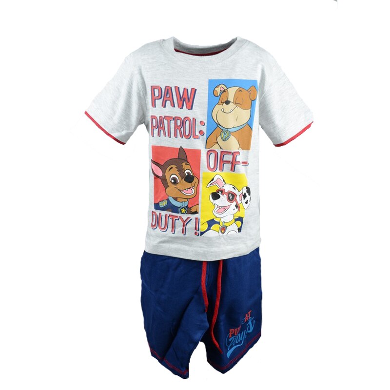 Compleu 2 piese de vara baieti E Plus M Paw Patrol PAW 52 12 1194-1, Multicolor