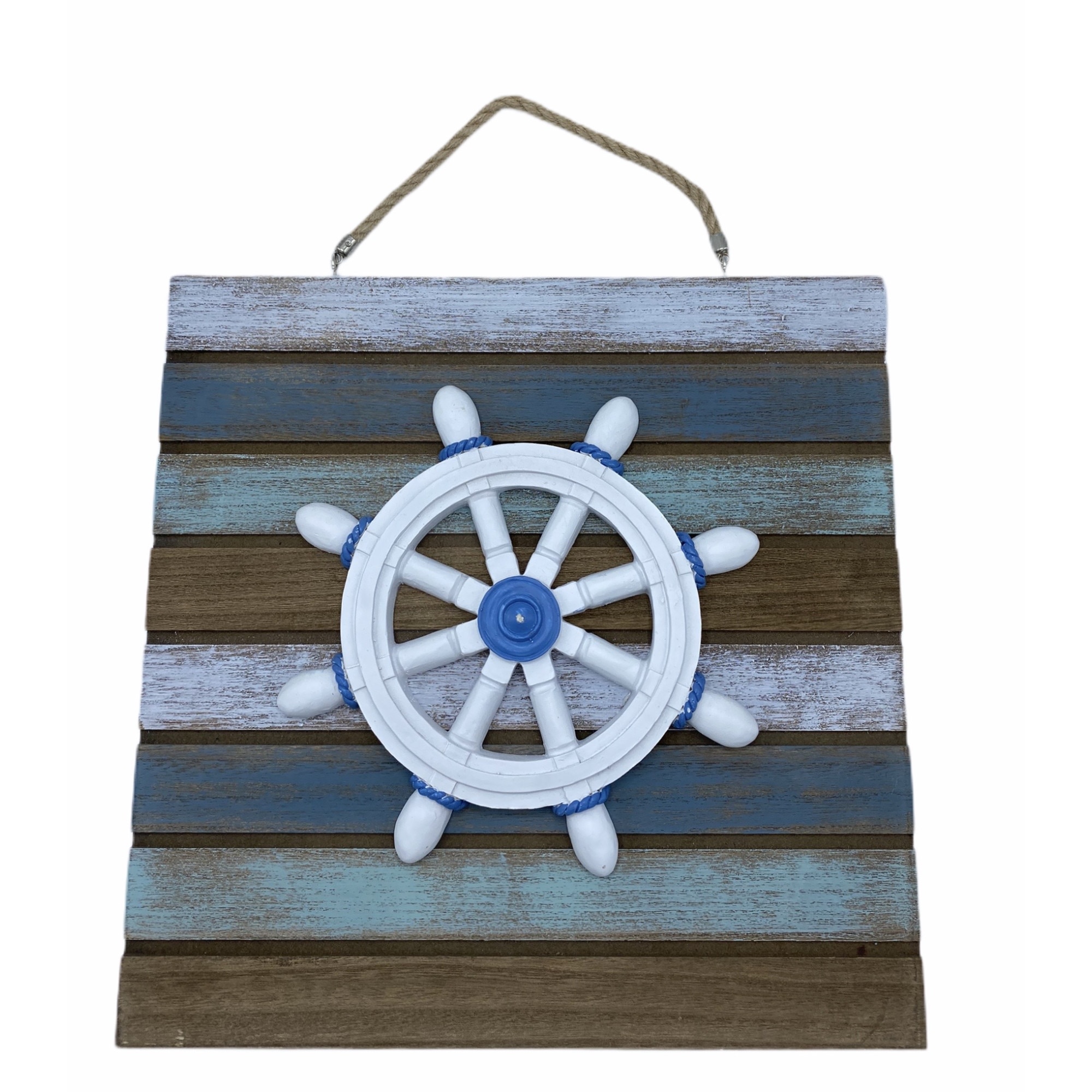 Decoratiune Atelier ancora, Lemn, 40 cm