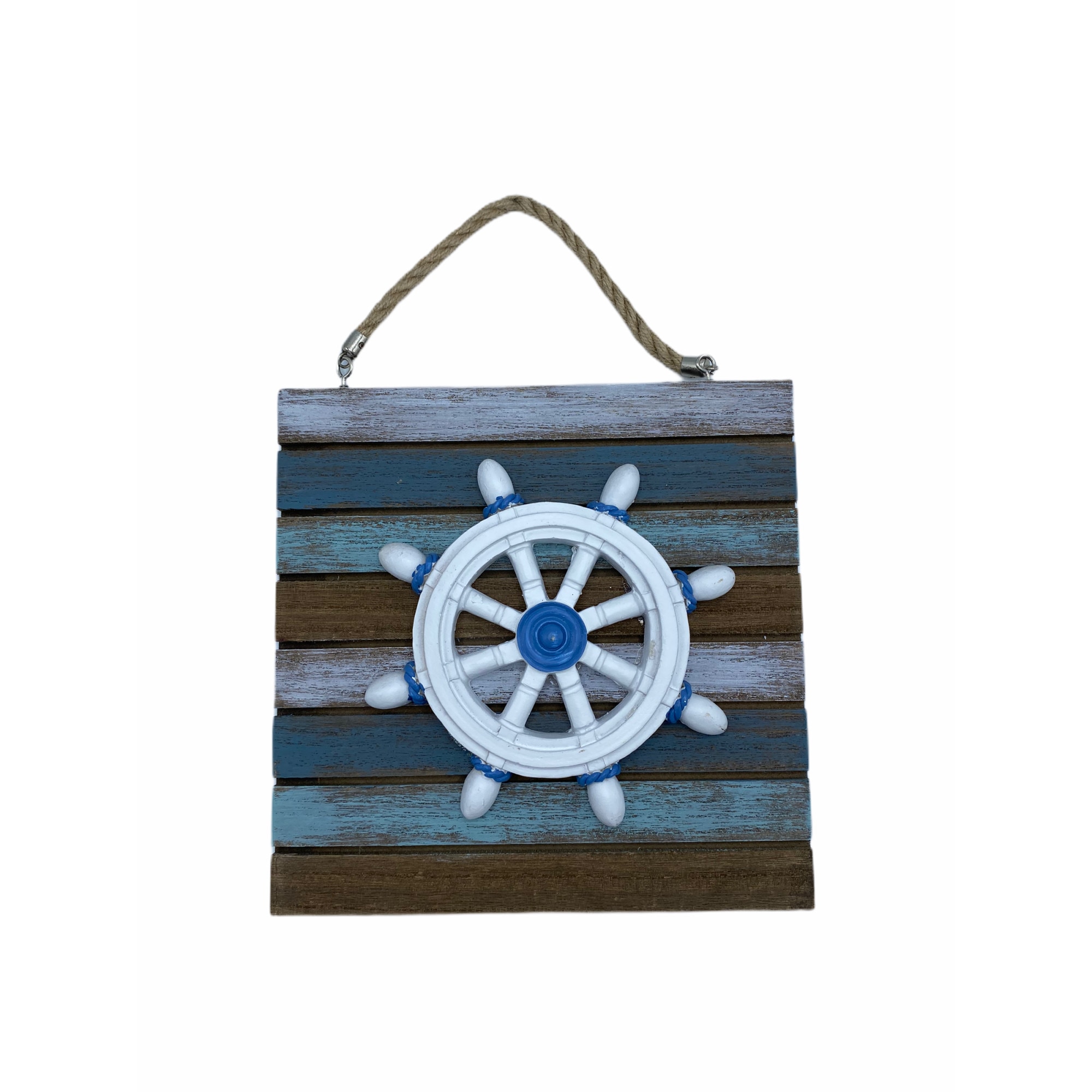 Decoratiune Atelier ancora, Lemn, 24 cm