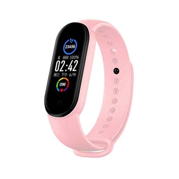 Bratara Fitness inteligenta sport Fitpro Band M5 Frecventa cardiaca presiune arteriala monitorizare oxigen ecran color,Somn,Roz Bratara Fitness inteligenta sport Fitpro Band M5 Frecventa cardiaca presiune arteriala monitorizare oxigen ecran color,Somn,Roz