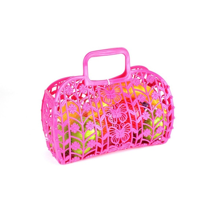 Кошница с плодове Technok Toys W3224, Розово, 3 години