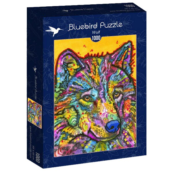 Puzzle Bluebird - Wolf, 1000 piese