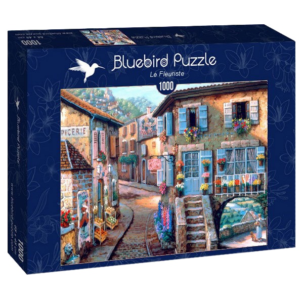 Puzzle Bluebird - Le fleuriste, 1000 piese