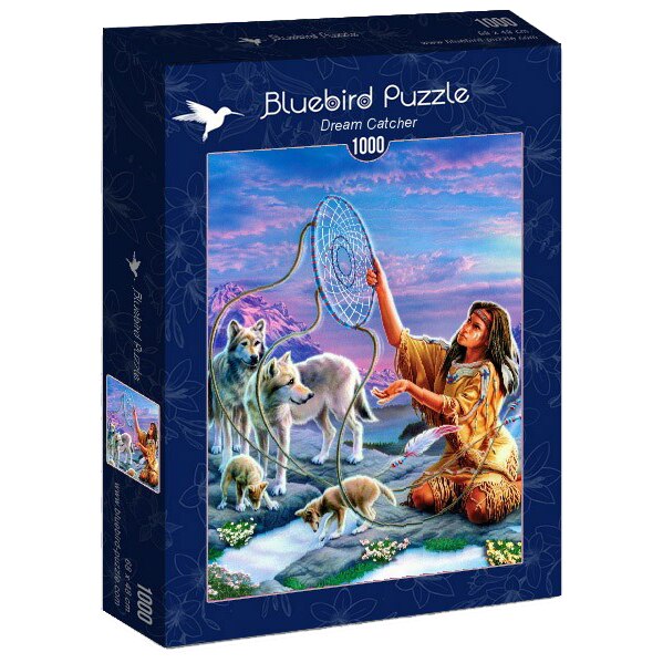Puzzle Bluebird - Dream Catcher, Spring, 1000 piese