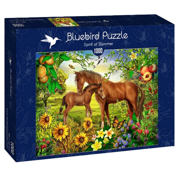 Puzzle Bluebird - Marchetti Ciro, Spirit of summer, 1000 piese