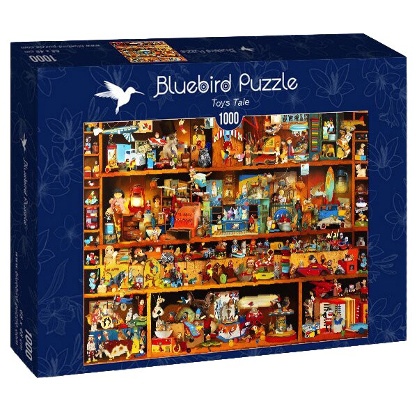 Puzzle Bluebird - Toys tale, 1000 piese