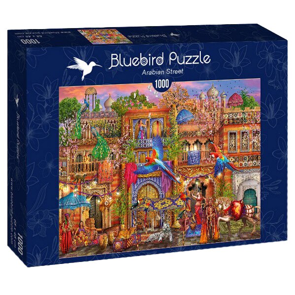 Puzzle Bluebird - Marchetti Ciro, Arabian street, 1000 piese