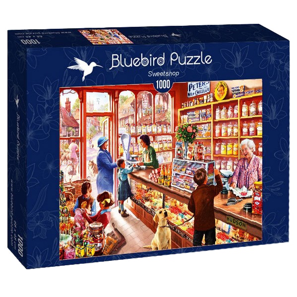 Puzzle Bluebird - Steve Crisp, Sweetshop, 1000 piese