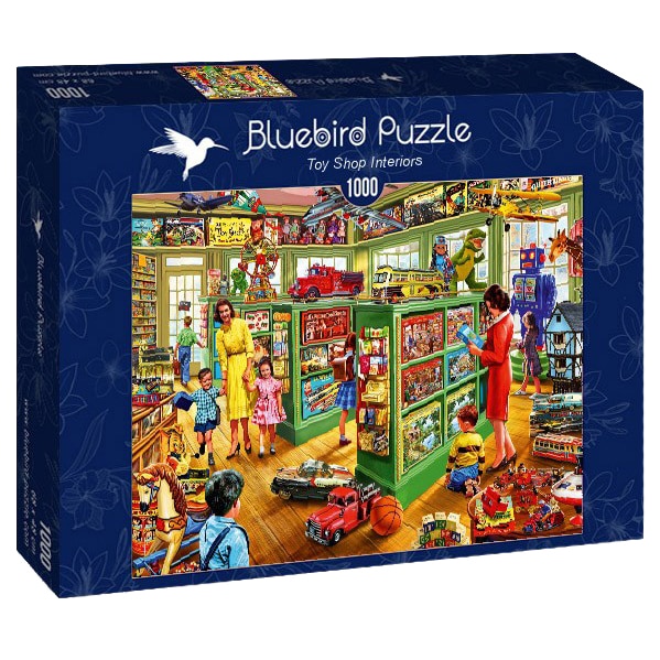 Puzzle Bluebird - Steve Crisp, Toy shop interiors, 1000 piese