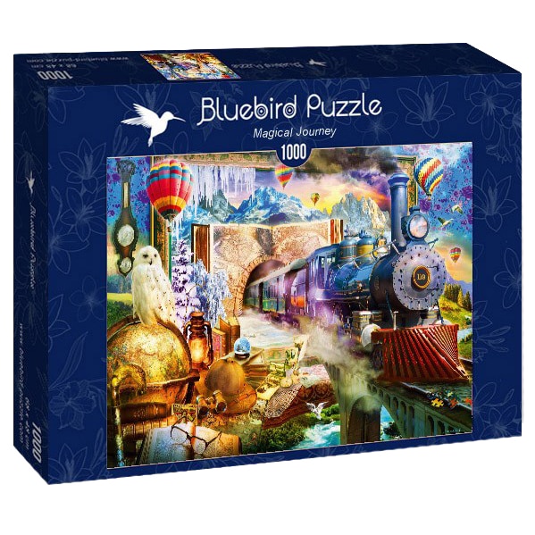 Puzzle Bluebird - Magical journey, 1000 piese