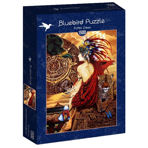 Puzzle Bluebird - Aztec Dawn, 1500 piese