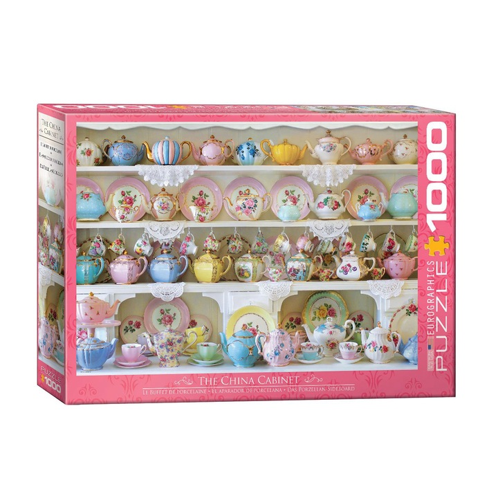 Пъзел Eurographics - Tea hutch, 1000 части