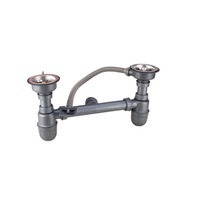 Sifon chiuveta inox dublu