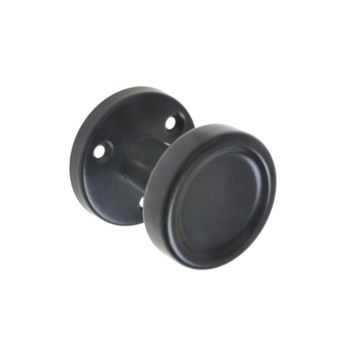 Дръжка с метална топка за фиксиран монтаж, 56 мм, Черна