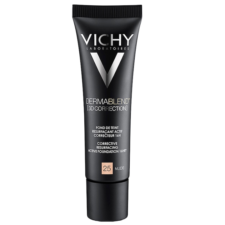 Vichy Dermablend 3D korrekciós alapozó bőrfelszín-kisimító hatással, 25, 30 ml