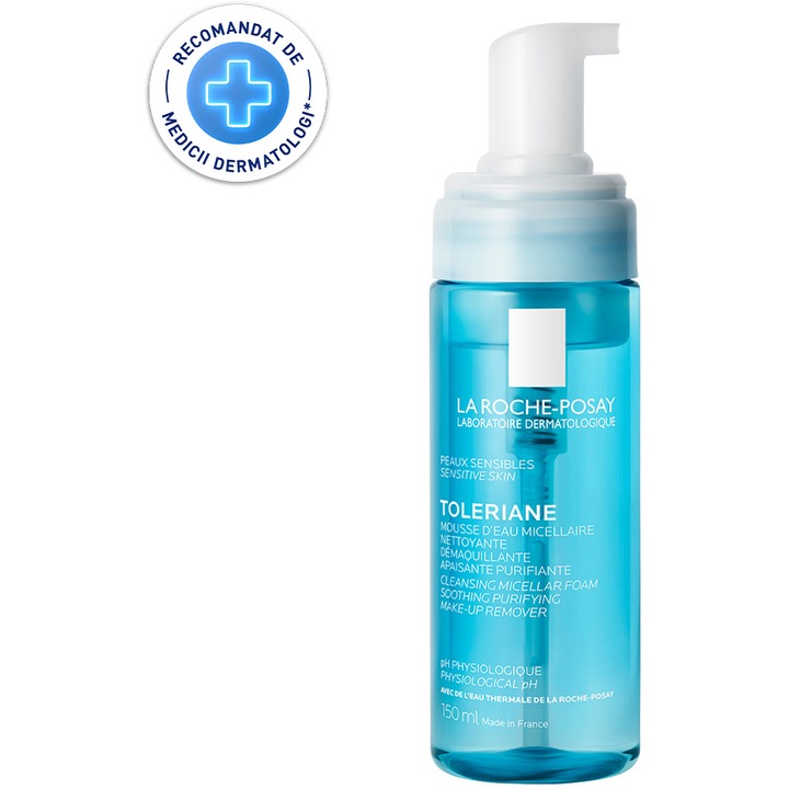 Toleriane Spuma de apa micelara, 150ml