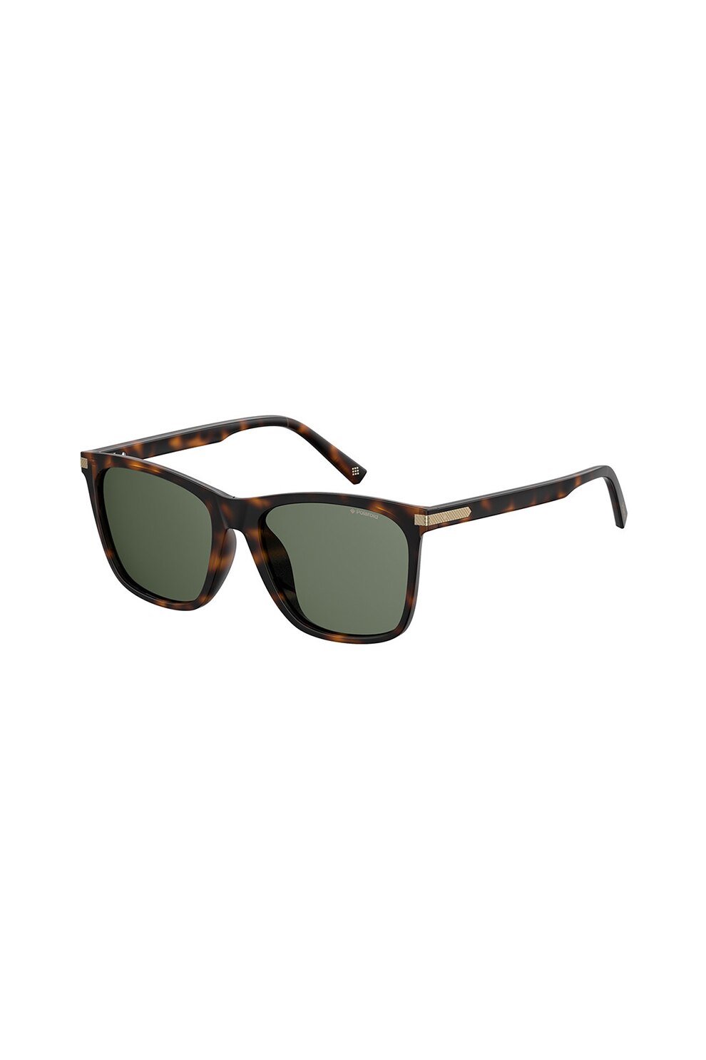 Polaroid, Ochelari de soare unisex, cu lentile polarizate, Maro/Auriu, 57-19-145 Standard