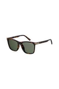 Polaroid, Ochelari de soare unisex, cu lentile polarizate, Maro/Auriu, 57-19-145 Standard Polaroid, Ochelari de soare unisex, cu lentile polarizate, Maro/Auriu, 57-19-145 Standard