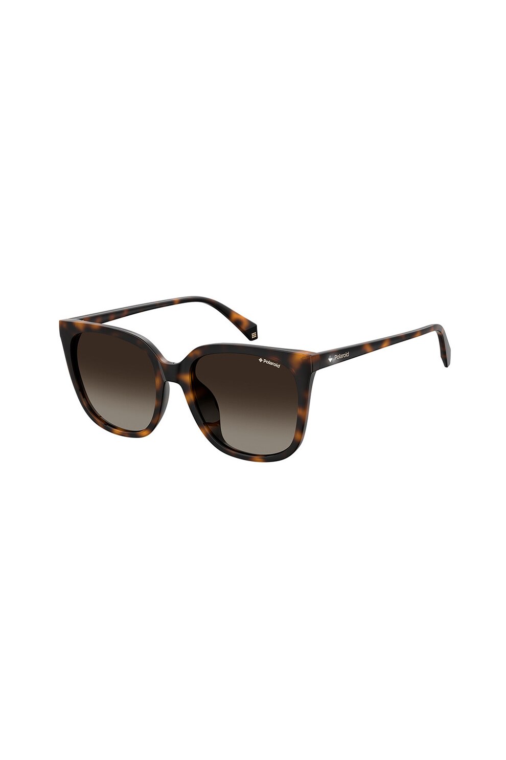 Polaroid, Ochelari de soare butterfly cu lentile polarizate, Maro inchis, 59-19-145 Standard