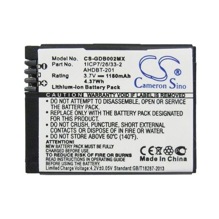 Cameron Sino Akkumulátor 1180 mAh LI-ION (1ICP7/26/33-2 / RL420B kompatibilis) GoPro Hero 3 / 3+