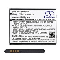Baterie, Cameron Sino, 1400 mAh LI-ION, Compatibila AC1850A
