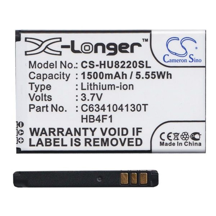 Cameron Sino Akkumulátor 1500 mAh LI-ION (HB4F1 kompatibilis) E5332 / E5 3G (Huawei Ideos X5 Pro (U88))