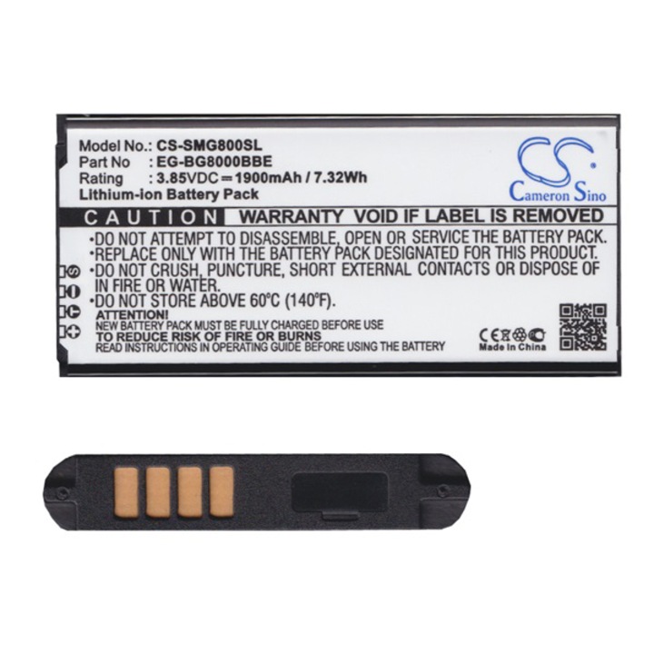 Cameron Sino Akkumulátor 1900 mAh LI-ION (EG-BG8000BBE kompatibilis) (Samsung Galaxy S5 mini (SM-G8))