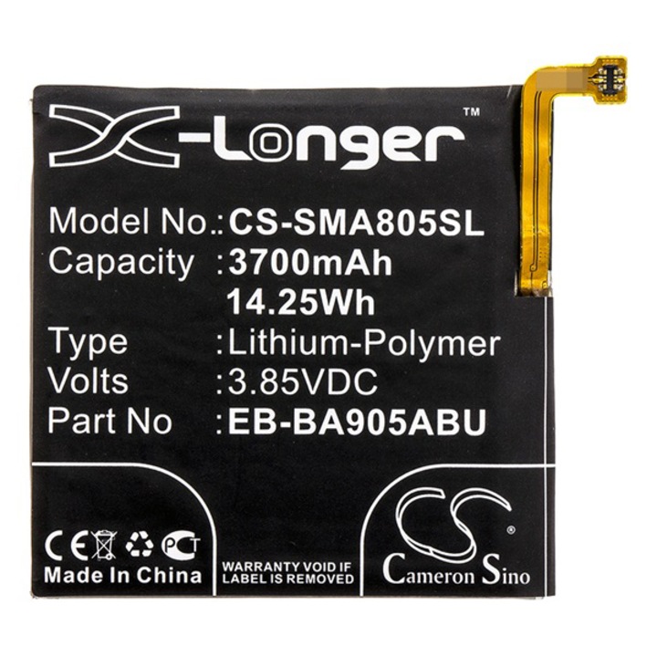Cameron Sino Akkumulátor 3700 mAh LI-Polymer (belső Akkumulátor, beépítése szakértelmet igényel, EB-BA905ABU / GH82-20346A kompatibilis) (Samsung Galaxy A8 (SM-A85F))