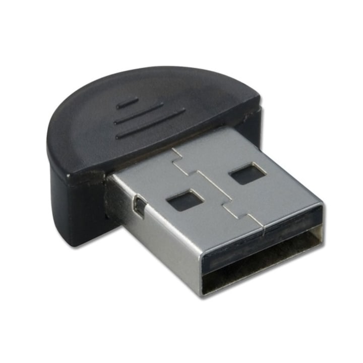 Gigapack BLUETOOTH adapter SZTEREO (USB 2.0, mini), Fekete