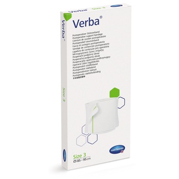 Centura abdominala Verba, 85 - 95 cm, marimea 3 Centura abdominala Verba, 85 - 95 cm, marimea 3