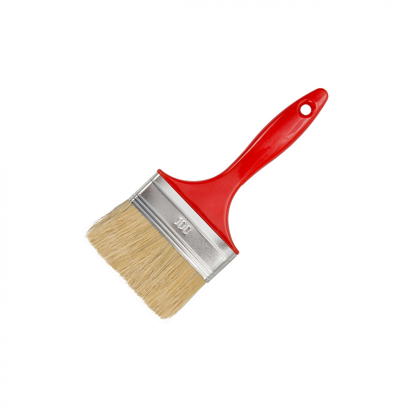 Pensula lata cu maner din plastic, N100