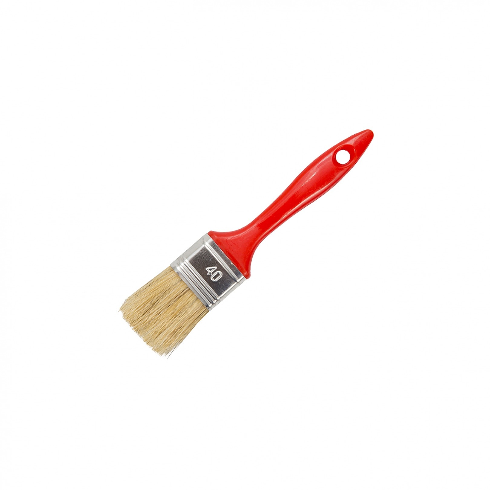 Pensula lata cu maner din plastic, N40