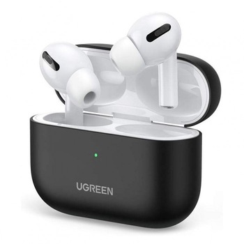 Husa protectoare AirPods Pro, Ugreen Silica Gel, Negru Husa protectoare AirPods Pro, Ugreen Silica Gel, Negru
