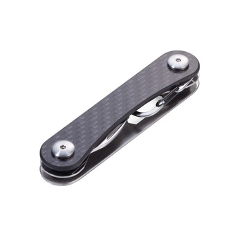 Breloc, unealta multifunctionala - Clever Key Carbon, Troika, Negru, Carbon/Metal, 2 cm x 10 cm Breloc, unealta multifunctionala - Clever Key Carbon, Troika, Negru, Carbon/Metal, 2 cm x 10 cm
