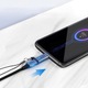 Adaptor Ugreen, Lanyard Micro USB to USB Type-C, Gri