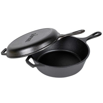 Set 2 tigai din fonta cu maner Lodge Combo Cooker 26 cm L-LCC3 Set 2 tigai din fonta cu maner Lodge Combo Cooker 26 cm L-LCC3