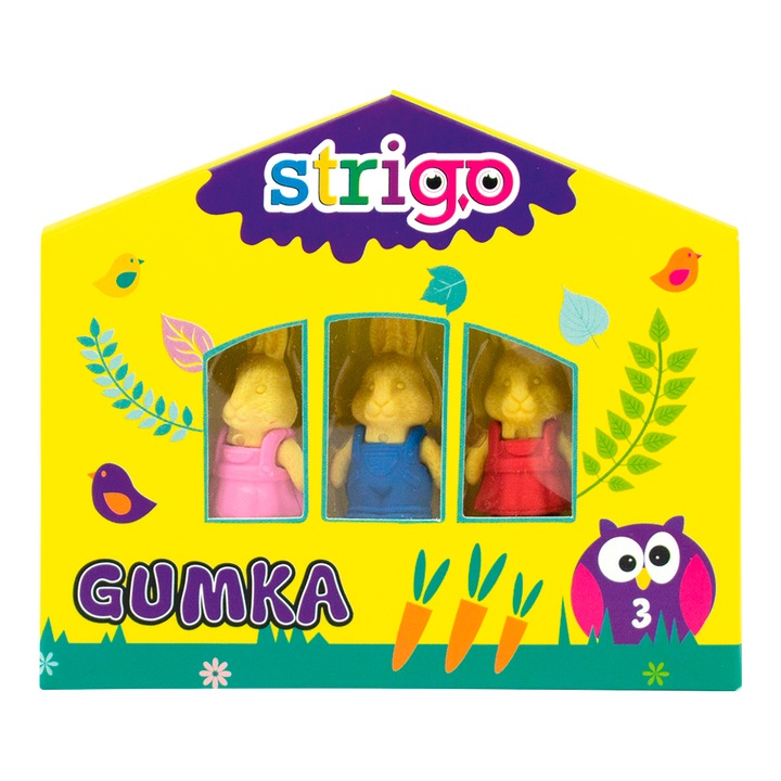 Гумичка Strigo, Заек, 3 броя