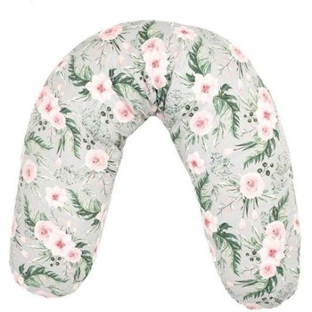 Perna pentru gravide si alaptat COMFORT 170 cm cu poliester, Womar Zaffiro, Multicolor Perna pentru gravide si alaptat COMFORT 170 cm cu poliester, Womar Zaffiro, Multicolor