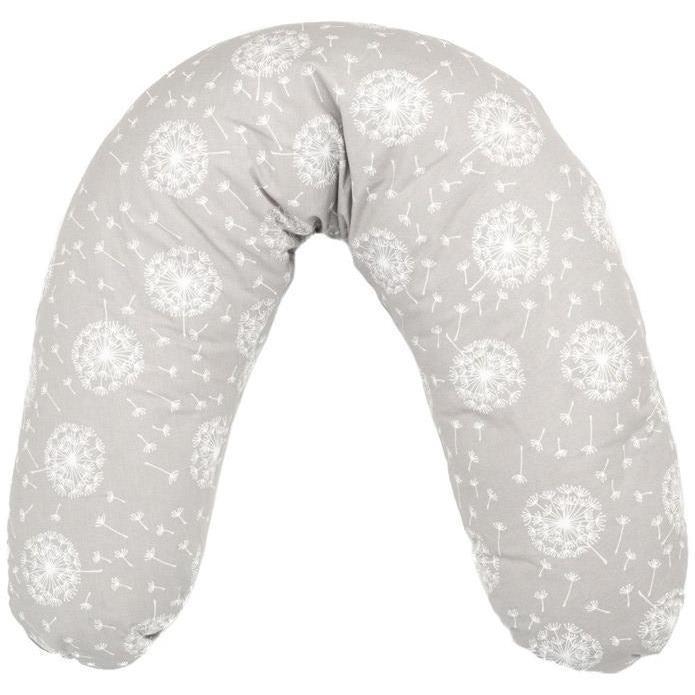 Perna pentru gravide si alaptat COMFORT 170 cm cu poliester, Womar Zaffiro, Gri