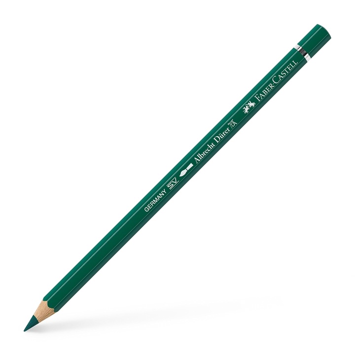 Creion acuarela, Faber-Castell, Nr. 159, Verde